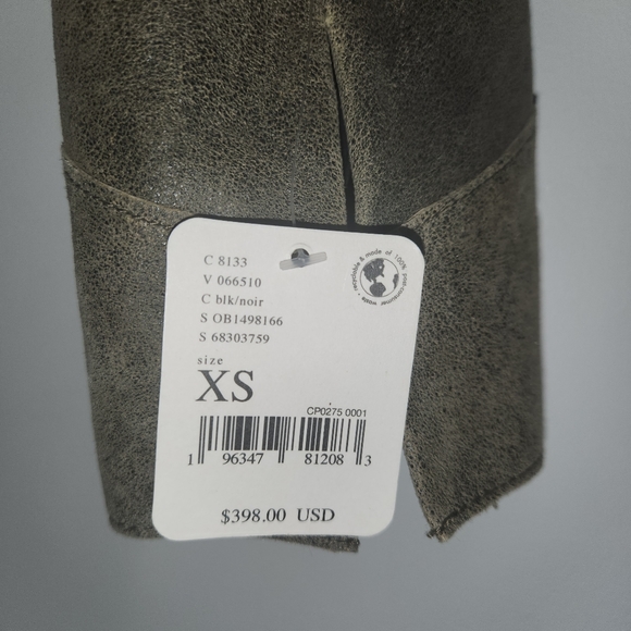 Free People RARE Authentic Lamb Leather Jacket - Picture 4 of 4